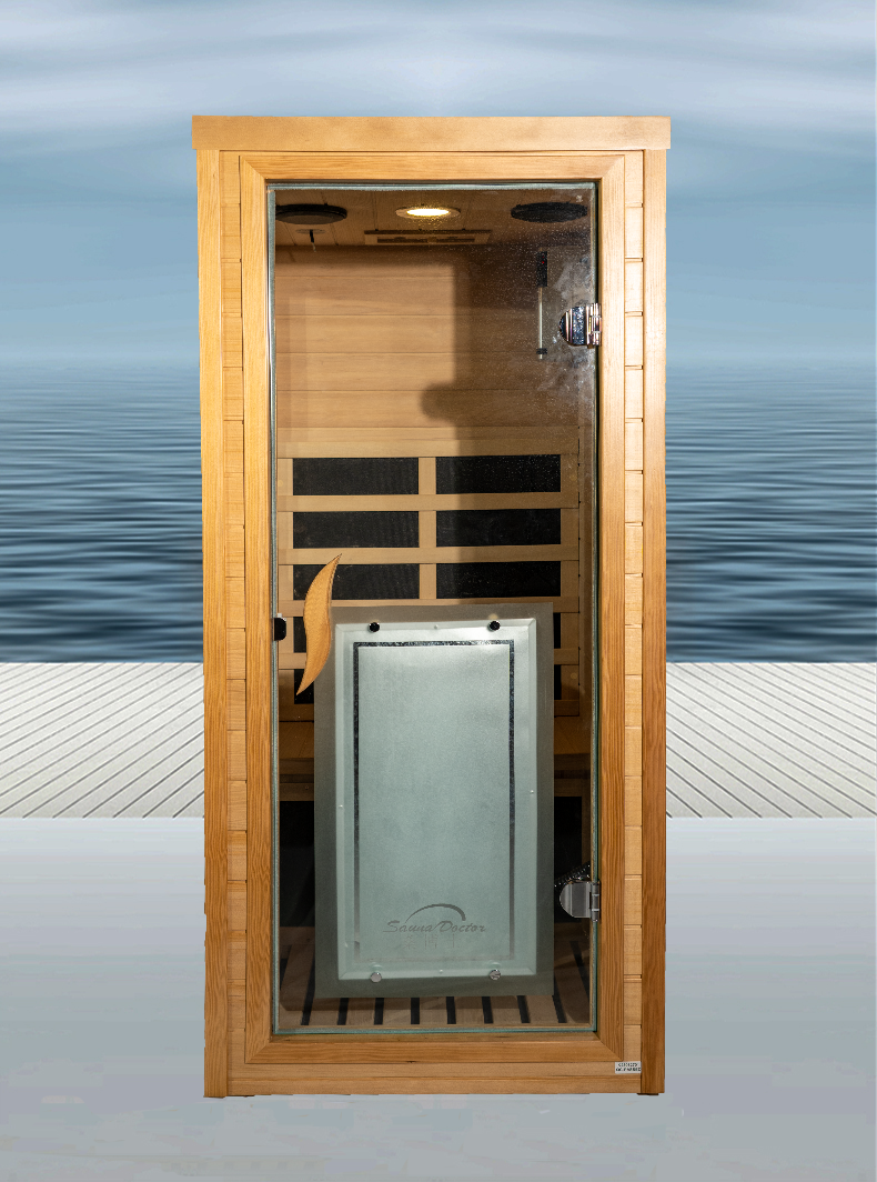 Vi præsenterer vores seneste innovation: Den fjerninfrarøde solo sauna